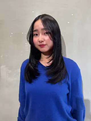 ロング み うのヘアスタイル