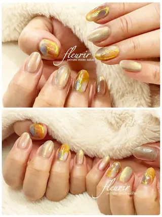 ネイル フルリール 【プライベートサロンのネイルデザイン