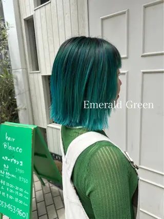 ミディアム カラー 🫟Blanco🫟 Color&Careのヘアスタイル