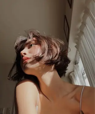 ミディアム カラー レイヤー/韓国ヘア/ 梅田/中崎町のヘアスタイル