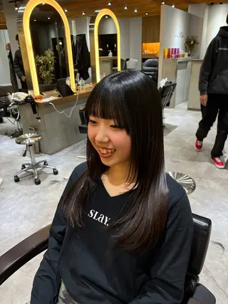 ロング 🌿レイヤー/暖色/ 艶カラー/Rukiのヘアスタイル