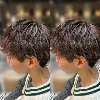 パーマ メンズ TELA HAIR 稲毛店【テーラヘアー】所属・✨レイヤーカット✨ メンズパーマ沼尾隆一のヘアスタイル
