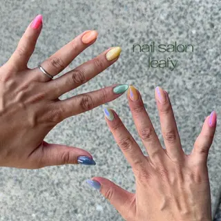 ネイル ネイルサロン leafyのネイルデザイン