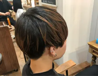 ショート メンズ みねぎし ふうかのヘアスタイル