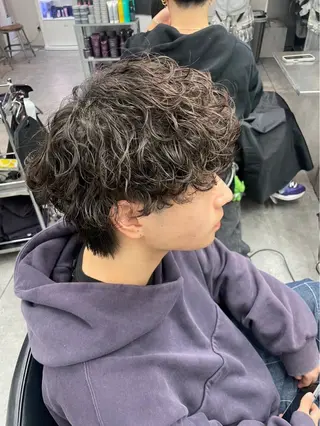 ショート パーマ メンズ お悩み解消✨/ メンズパーマ✨/直樹のヘアスタイル