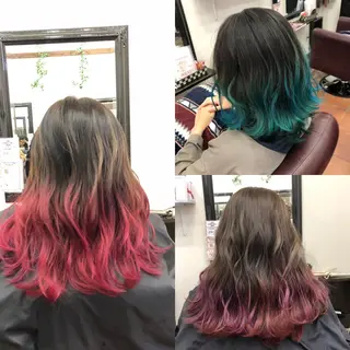 カラー Asian Hair &Eyebrowのヘアスタイル