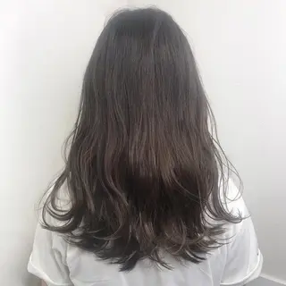 ロング カラー 柴田 祐輔のヘアスタイル