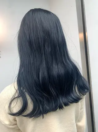 セミロング カラー 中目黒🌼 🌼ハナのヘアスタイル