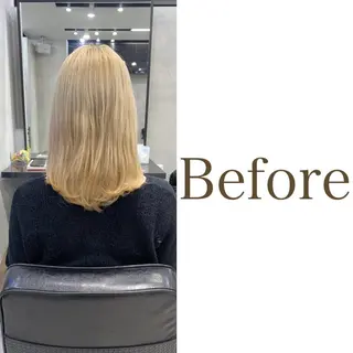 セミロング カラー ヘアアレンジ LAVENDIA Azabu所属・LAVENDIA 初音のヘアスタイル