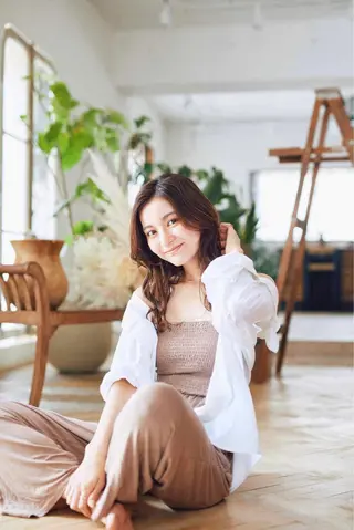 ミディアム メンズバレイヤージュ 斉藤春のヘアスタイル