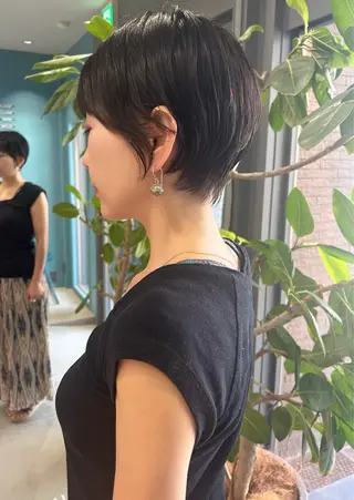 ショート urara/ショート /透明感カラーのヘアスタイル