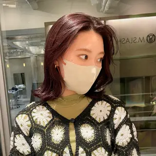 ミディアム カラー Ammy 池袋所属・韓国ヘア&耳ツボ💎 池袋/himeriのその他イメージ