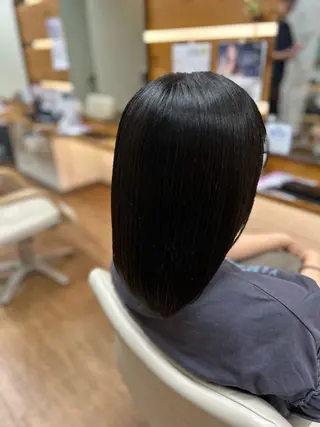 セミロング 神谷 千明のヘアスタイル
