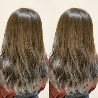 カラー ロング grow上野御徒町【グロウ】所属・ブリーチ・ハイトーン 特化🎉内山のヘアスタイル