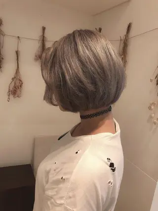 ショート カラー はだゆうき @hadadan08のヘアスタイル