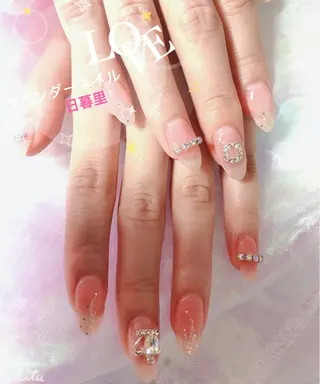 ネイル ラベンダー💖日暮里 ルル💖ネイルのネイルデザイン