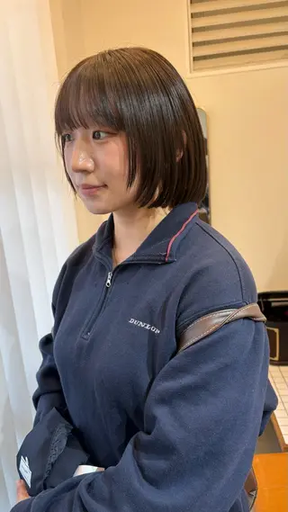 ショート ボブ/レイヤー /河内温太のヘアスタイル