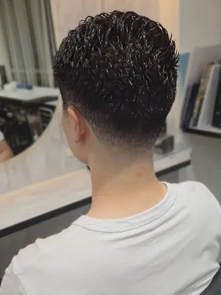 メンズ ショート Lapis 名古屋駅前店所属・LEN名古屋/パーマ 海外ヘア/メンズ特化のヘアスタイル