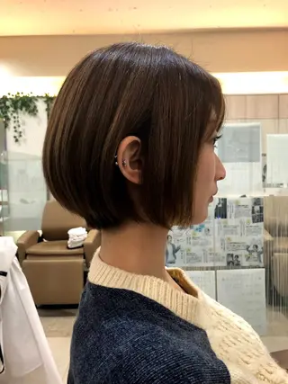 ショート Atelier NEWYORK　三ノ輪店所属・アトリエニューヨーク 三ノ輪店のヘアスタイル