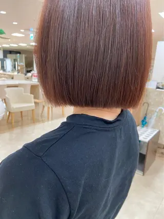 ショート カラー ハイトーン/ウルフ /レイヤー/坂野幸伸のヘアスタイル