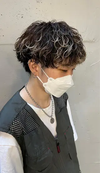 パーマ メンズ 🔥メンズ特化🔥 永瀬椋のヘアスタイル