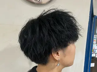 ショート メンズ 岡本 優希のヘアスタイル