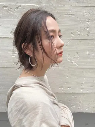 ショート PARK rooms所属・圧倒的な質感🧡 髪質改善/丸山晴菜のヘアスタイル
