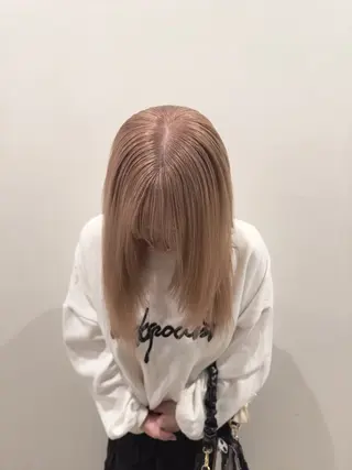 ロング カラー ヘアアレンジ AYAKASA 暖色カラー/レイヤーのヘアスタイル