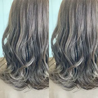 ロング カラー Snaly カラー特化ページのヘアスタイル