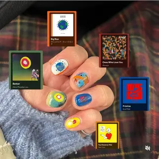 ネイル 小川 柚香のネイルデザイン