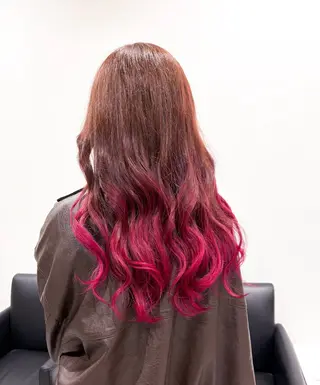 ロング hair&make first 郡山駅前店所属・高宮 ひいなのヘアスタイル