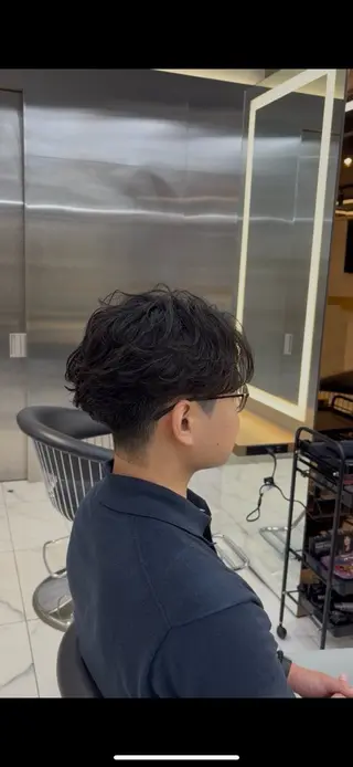 メンズ Hair Salon LUCEY所属・メンズパーマ/カラ ー/川越/成田最のヘアスタイル