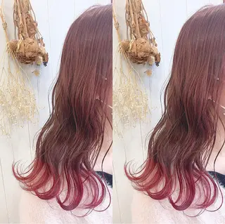カラー 渋谷:インナーカラー ／🍒エリカ🍒のヘアスタイル