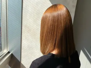 ミディアム パーマ Keshiki大名 安部 真輝のヘアスタイル