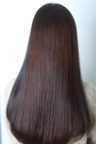 ロング 髪質改善/縮毛矯正 /ブリーチ矯正/岡部のヘアスタイル