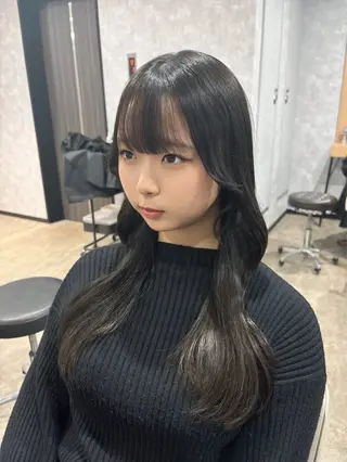 カラー La fith hair ray 札幌店所属・顔まわり/W カラー/リョウのヘアスタイル