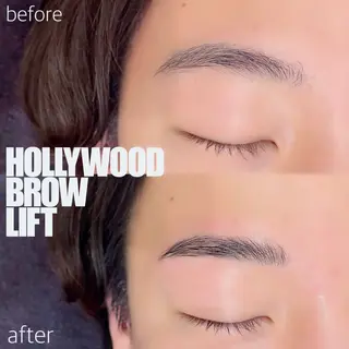 メンズ アイブロウ men'sアイブロウ まつ毛パーマ/さちのマツエク・マツパデザイン