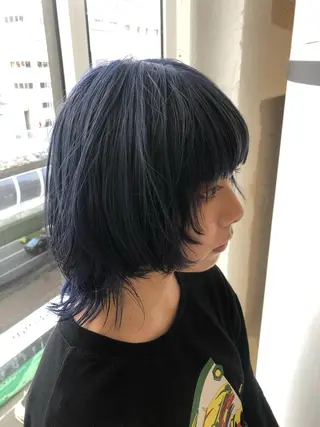 ミディアム 透明感カラー／メンズ 特化kazumaのヘアスタイル