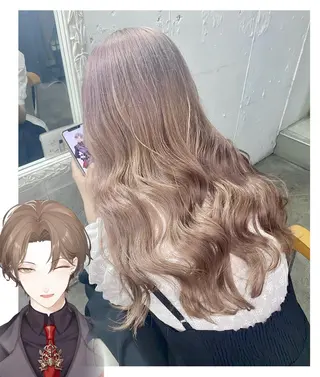 ロング カラー GARU-ガル-所属・TSUNO🦖 派手髪/オタク美容師のヘアスタイル