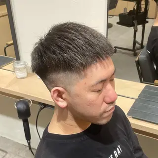 メンズ Le'a所属・渋谷/フェード/ 國分 翔のヘアスタイル