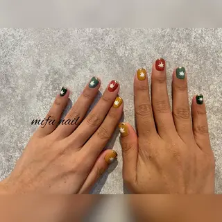 ショート ネイル 大田 美笛香のネイルデザイン