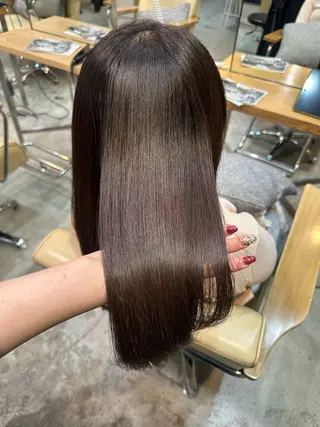 ロング タケヤマ ミサトのヘアスタイル