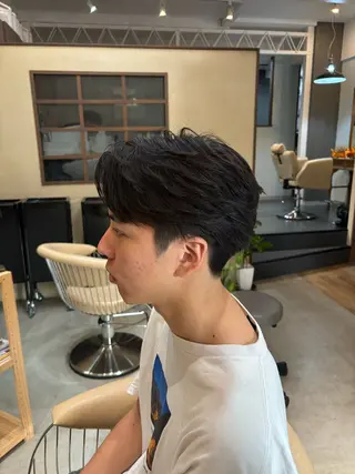 ショート メンズ 鹿児島 TSUBASAのヘアスタイル