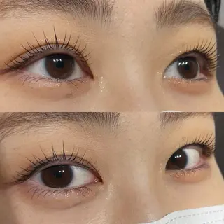 マツエク・マツパ Aim NAIL&EYELASH.BROW立花店所属・Aim立花店 Mihoのマツエク・マツパデザイン