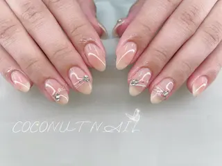 ネイル 神田 ココナッツのネイルデザイン