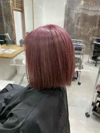 ミディアム カラー 銀座⚜️【脱白髪染め 美髪矯正】トグチのヘアスタイル