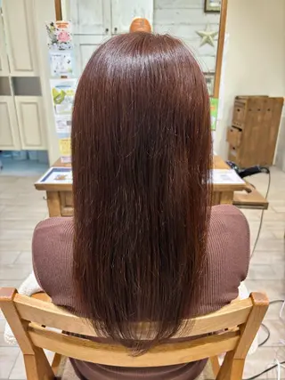ロング カラー 服部 みやびのヘアスタイル