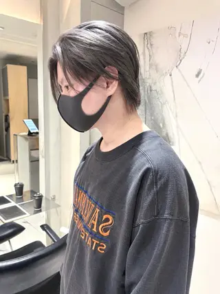 カラー メンズ ワンホン/韓国ヘア 🤍amiのヘアスタイル