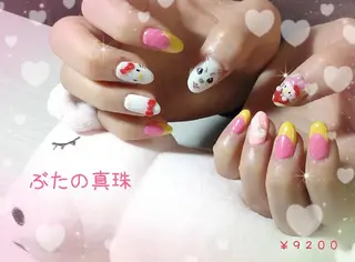 ネイル 林 珠里のネイルデザイン