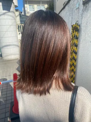 ミディアム ヘアアレンジ niconail 千歳烏山店所属・niconail 🧣ayu 📍烏山のネイルデザイン